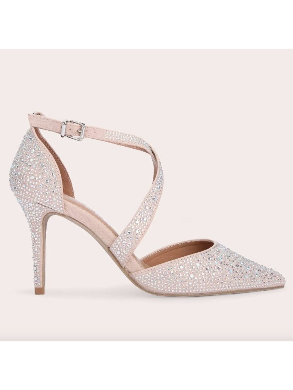 Carvela Kross Jewel Court Heels Size EU 40.5 Neutral Jewel
